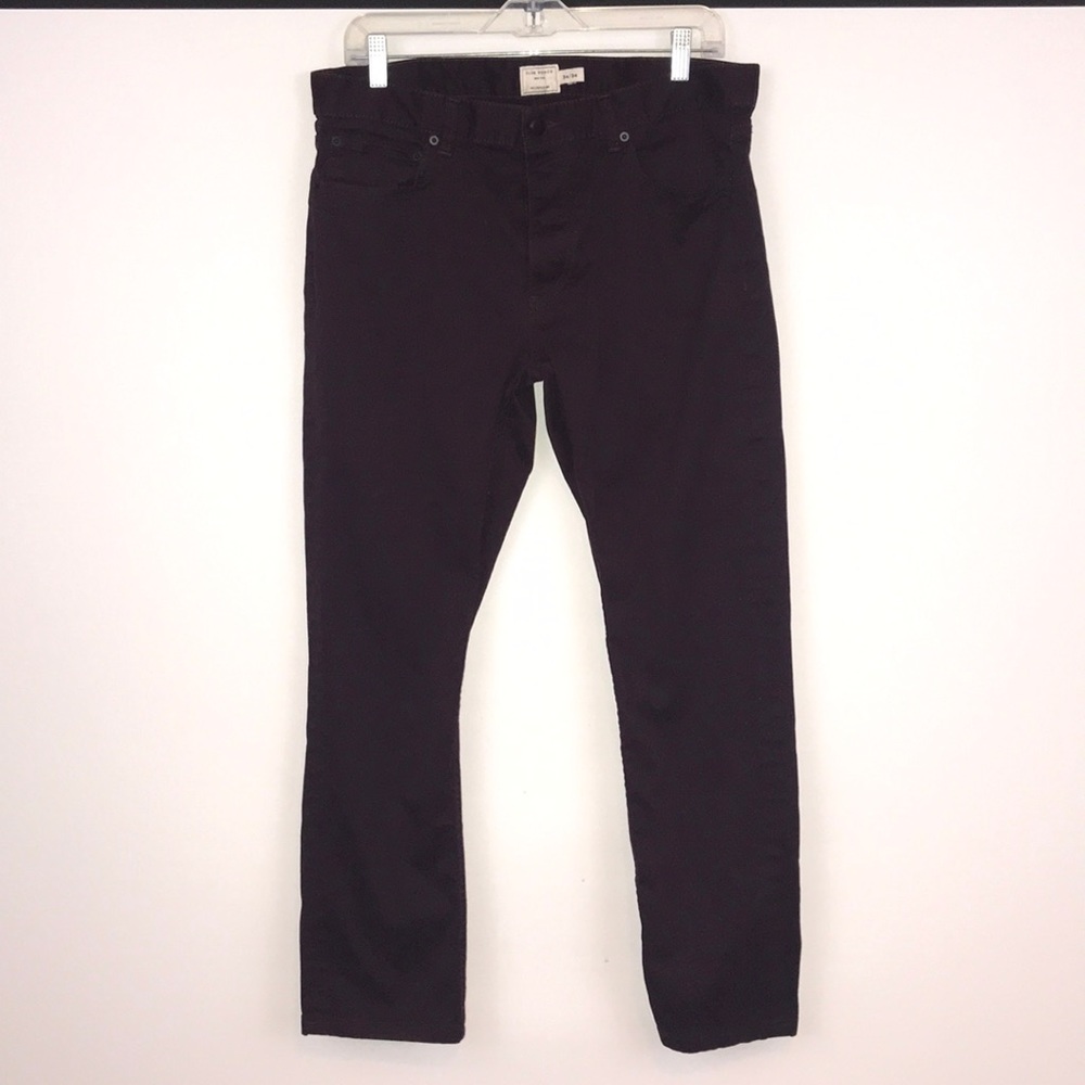 Men’s maroon club Monaco chino pants size 34 ins34